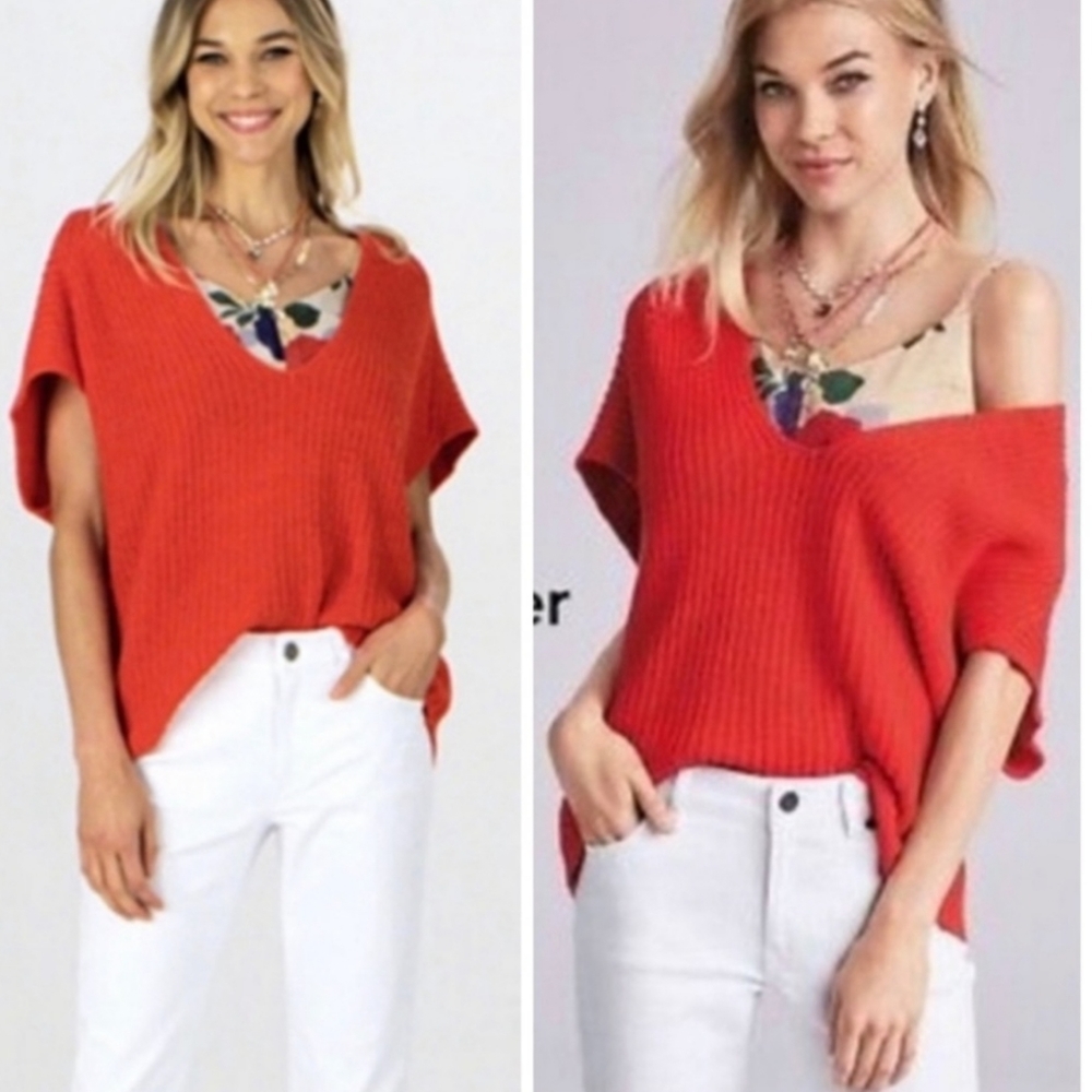 CAbi Ruby Pullover Knit Sweater Vest, size small